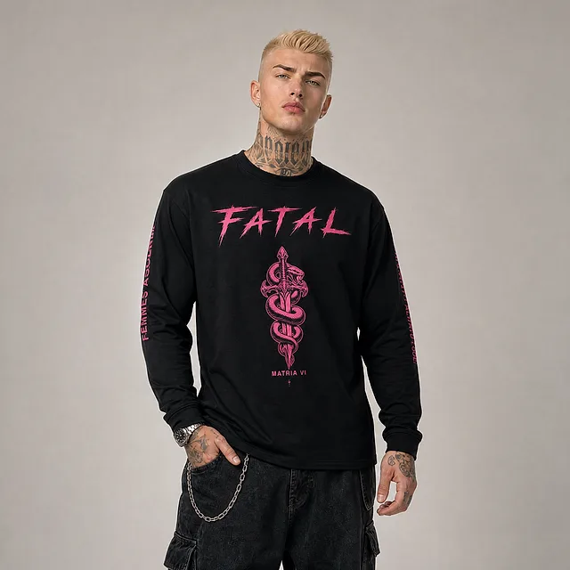 FATAL Ascend Long Sleeve on model