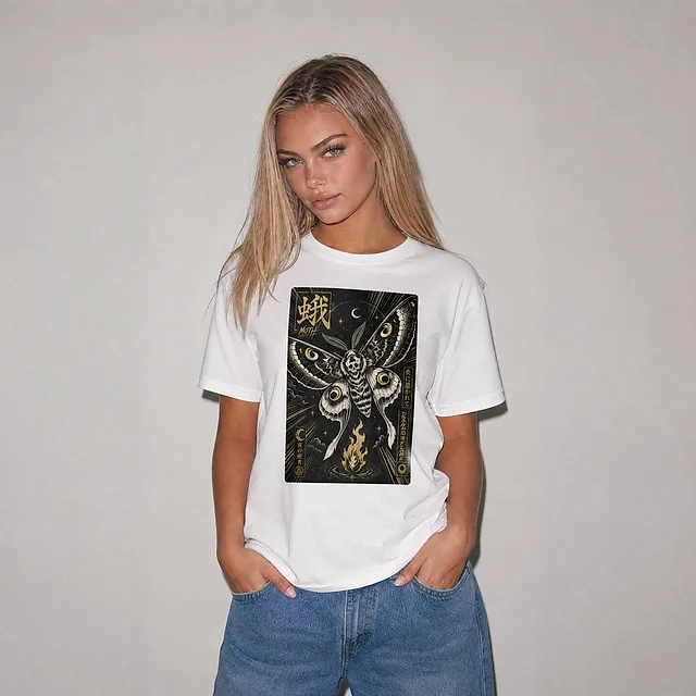 Manga Tee on model