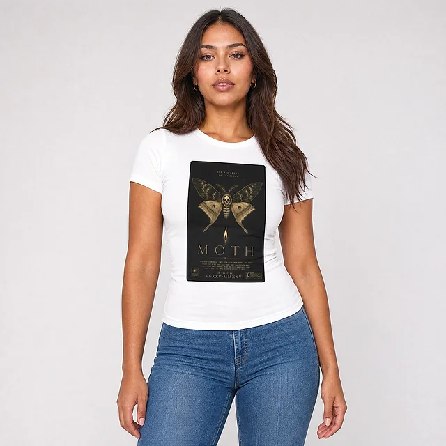 Movie Poster Tee on model