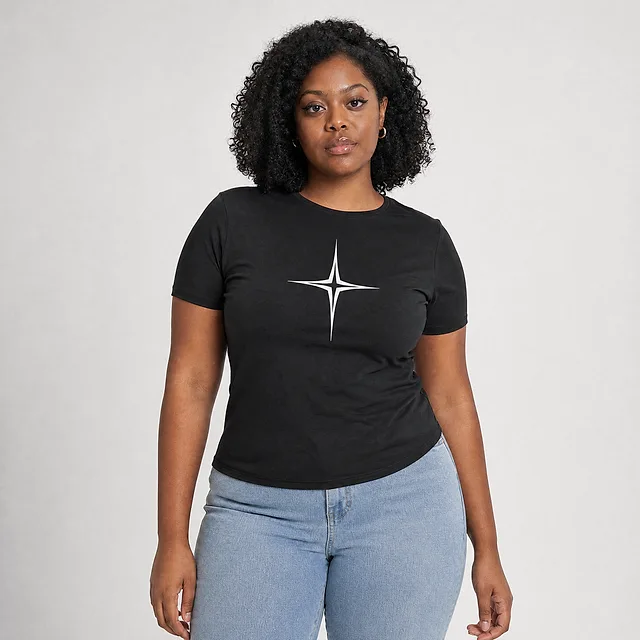Star Sigil Tee on model