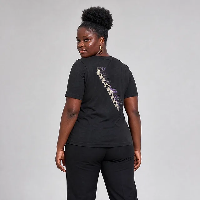 Ghost Frequency Tee on model