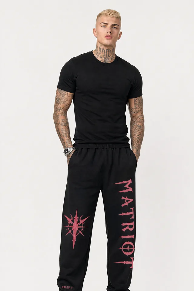 MATRIOT Disciple Sweatpants on model