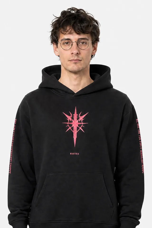 MATRIOT Oath Hoodie on model