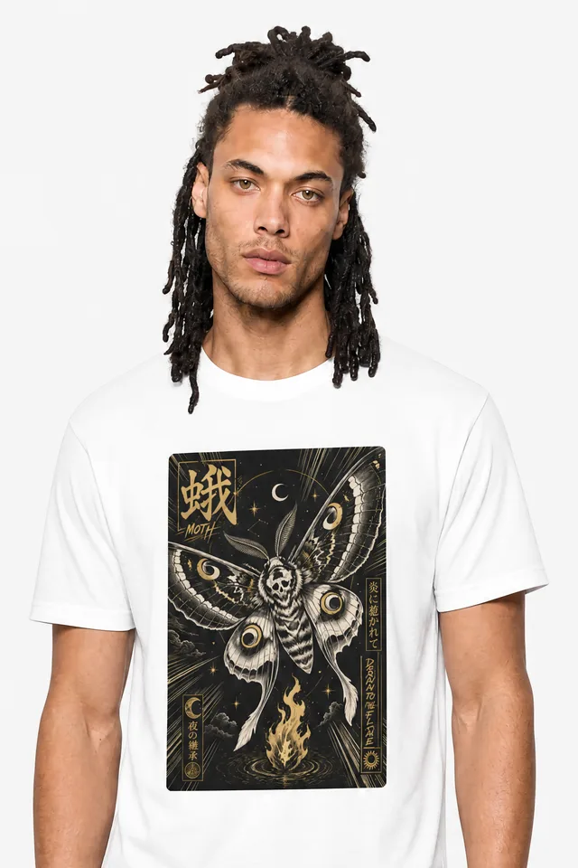 Manga Tee on model