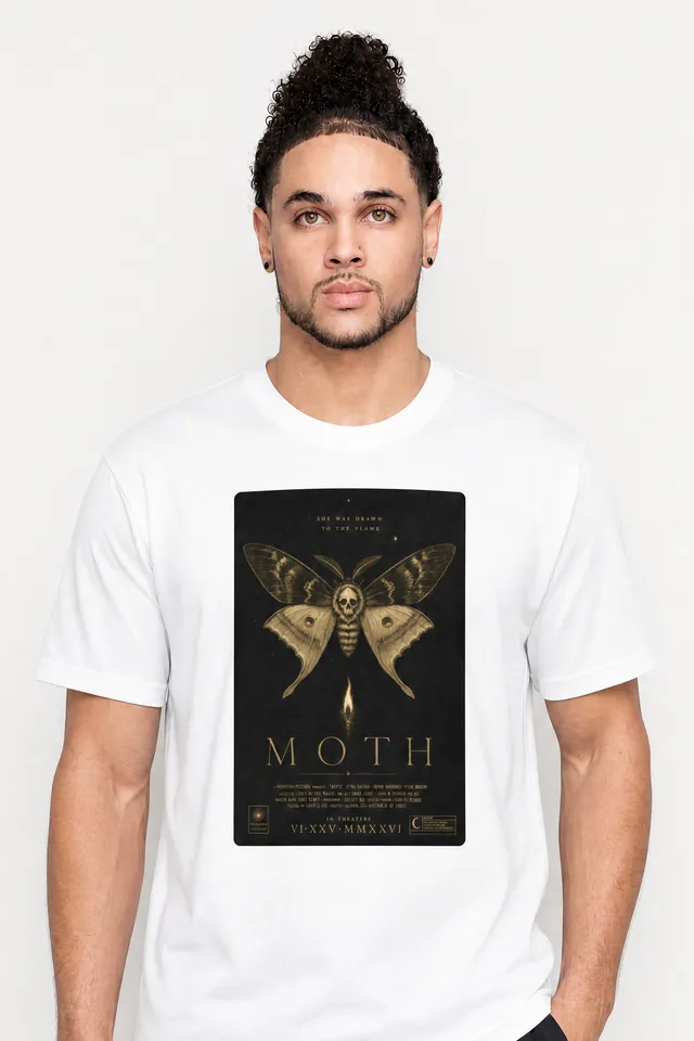 Movie Poster Tee on model