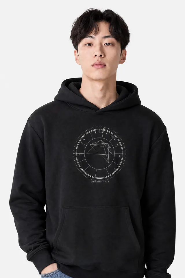 PI DAY HOODIE on model