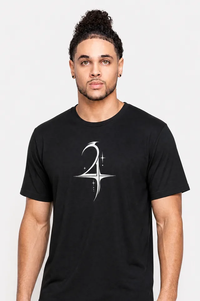 Jupiter Sigil Tee on model
