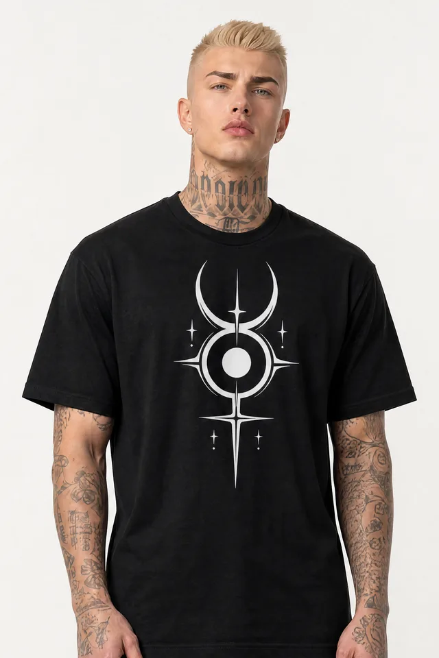 Mercury Sigil Tee on model