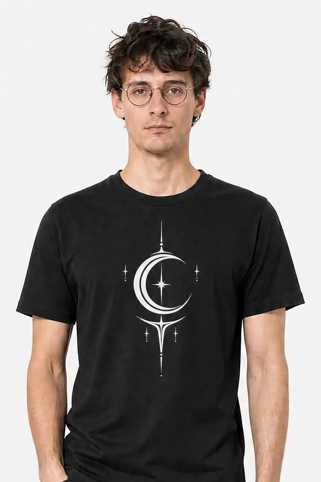 Moon Sigil Tee on model