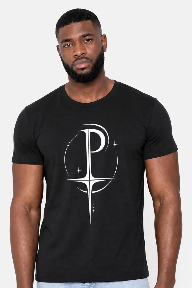 Pluto Sigil Tee on model