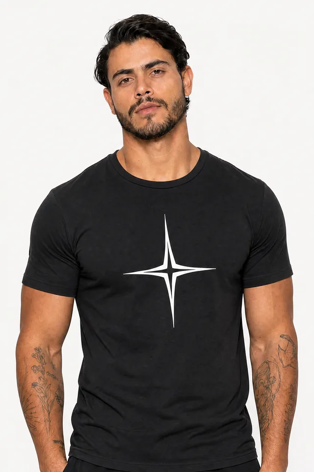 Star Sigil Tee on model