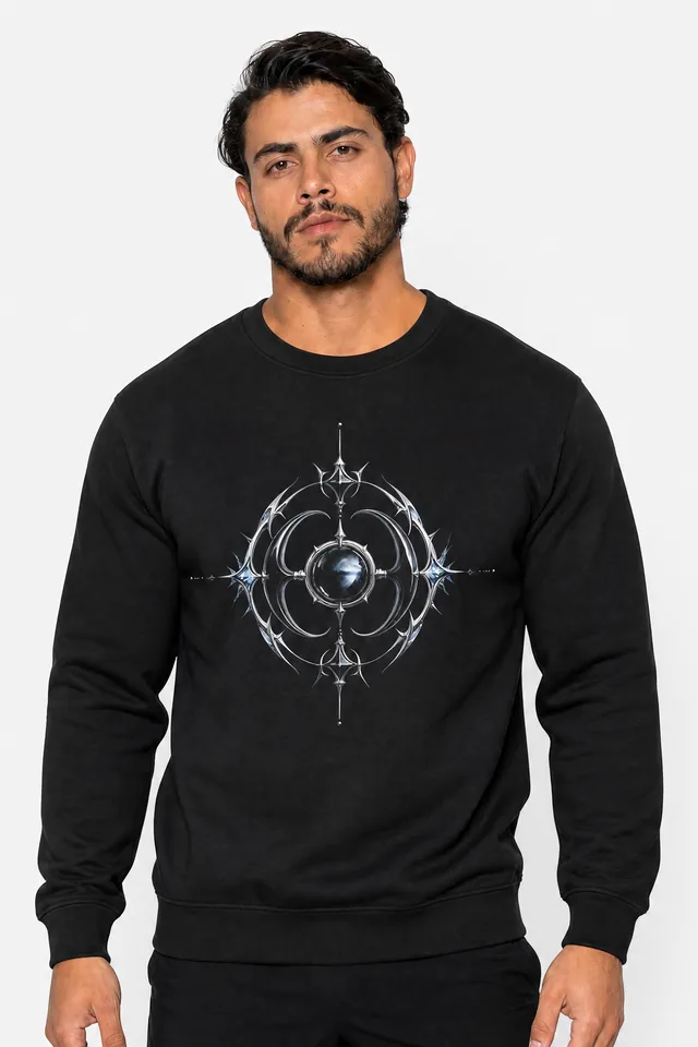 Thorn Orbit Sweatshirt on model