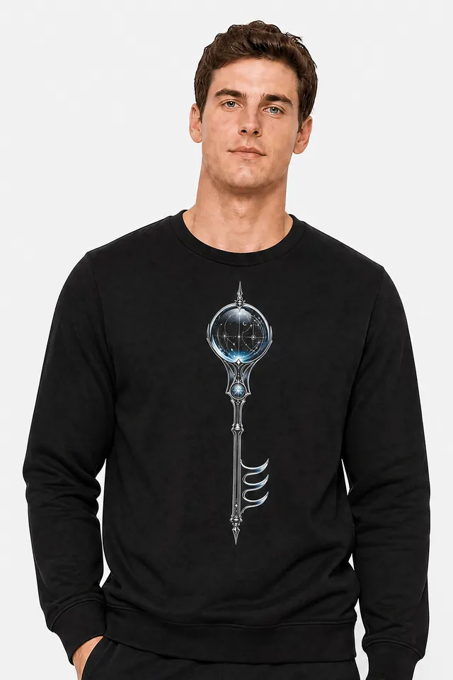 Oracle Key Sweatshirt on model