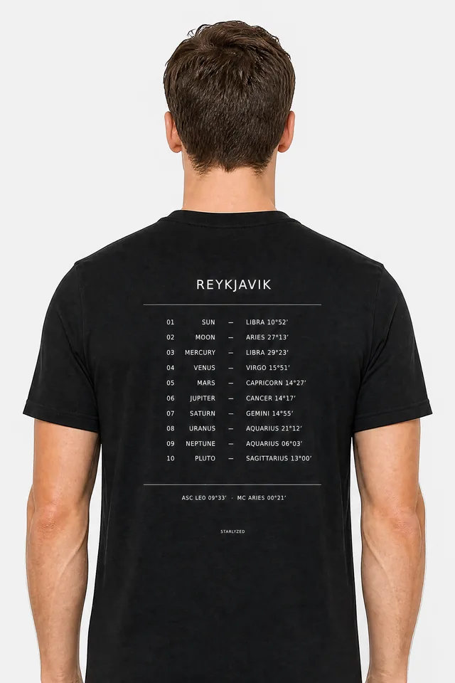 The Tracklist Tee on model