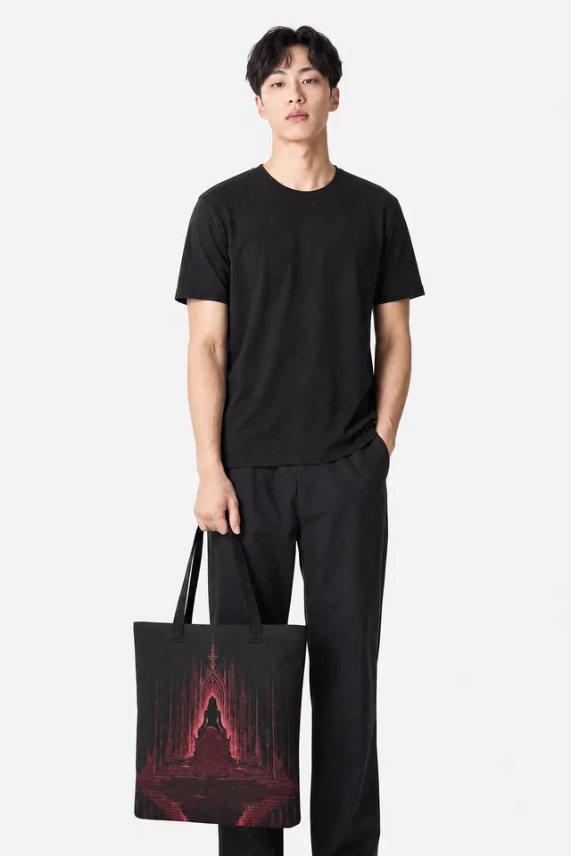 Archive Gate Tote on model