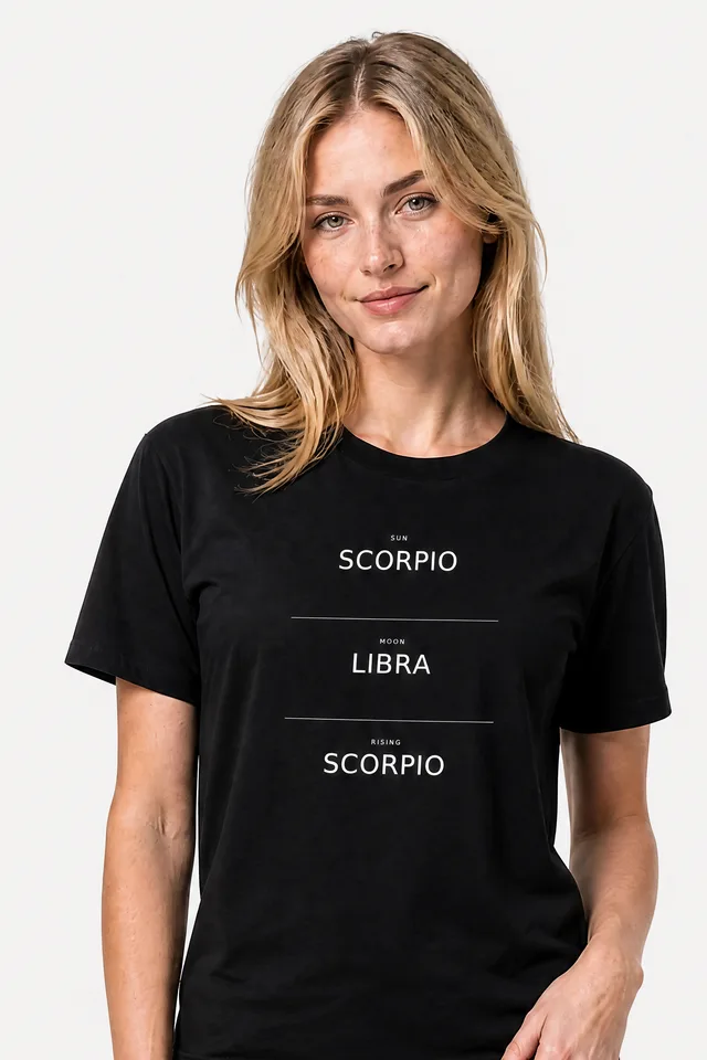 The Big Three Tee on model