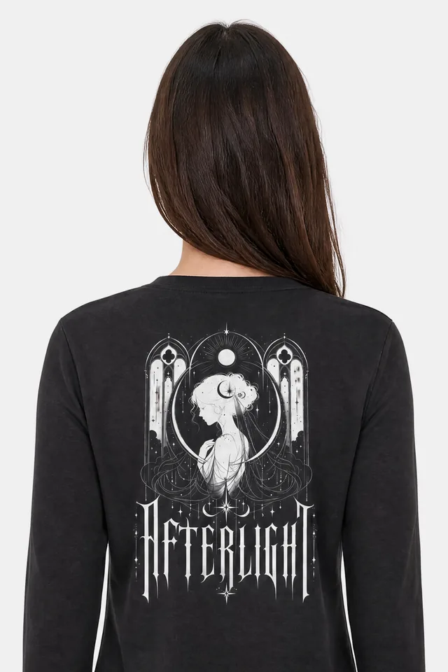 Stained Arch Sweatshirt on model