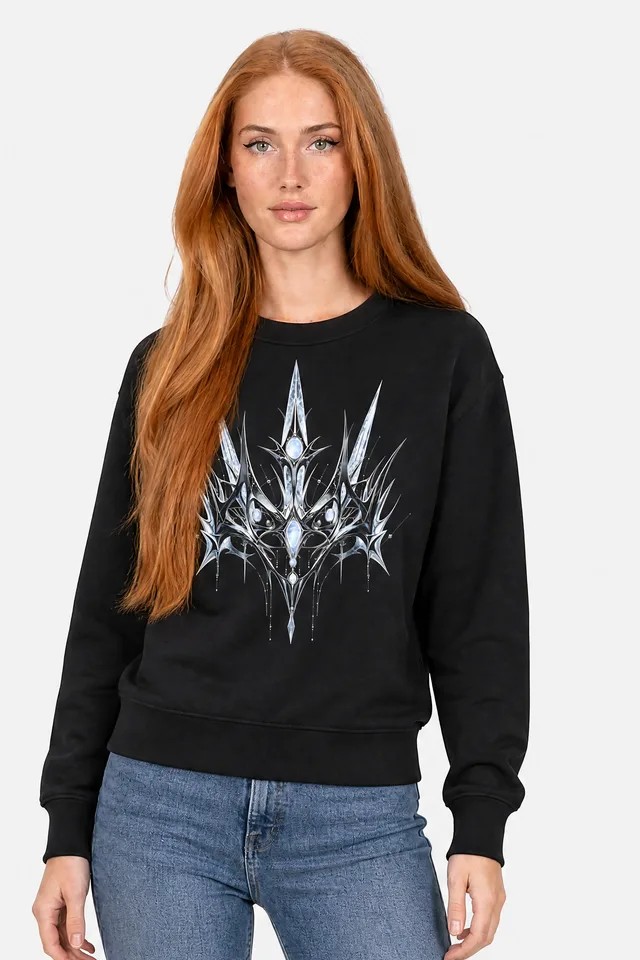 Thorn Crown Sweatshirt on model