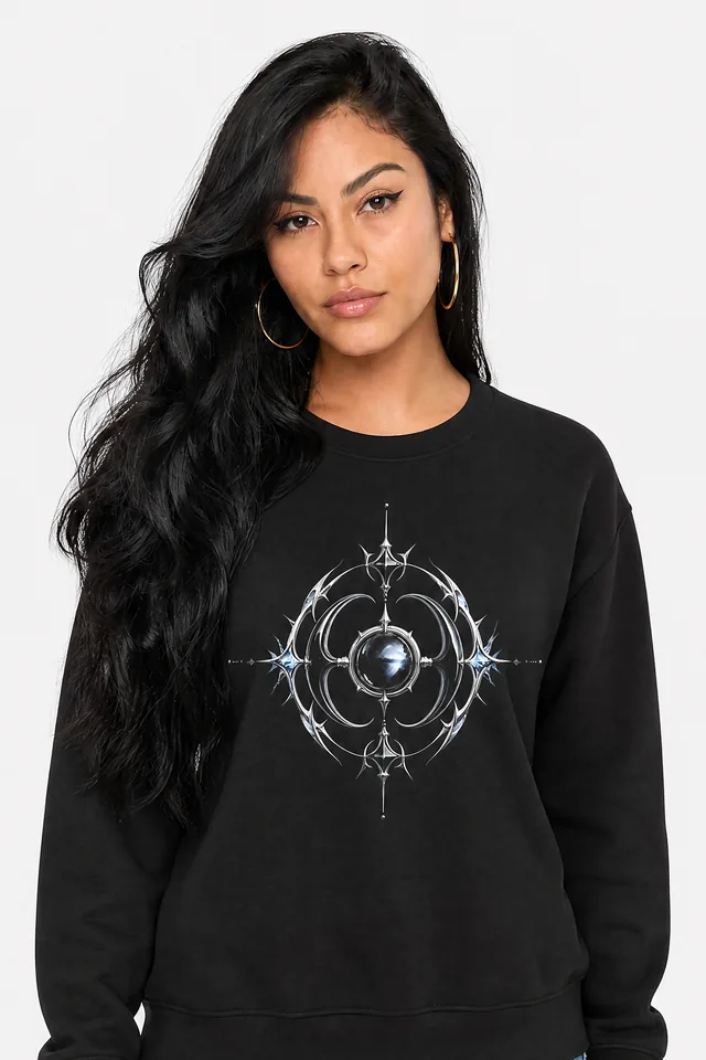 Thorn Orbit Sweatshirt on model
