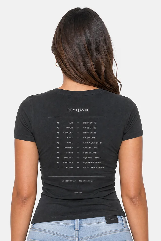 The Tracklist Tee on model