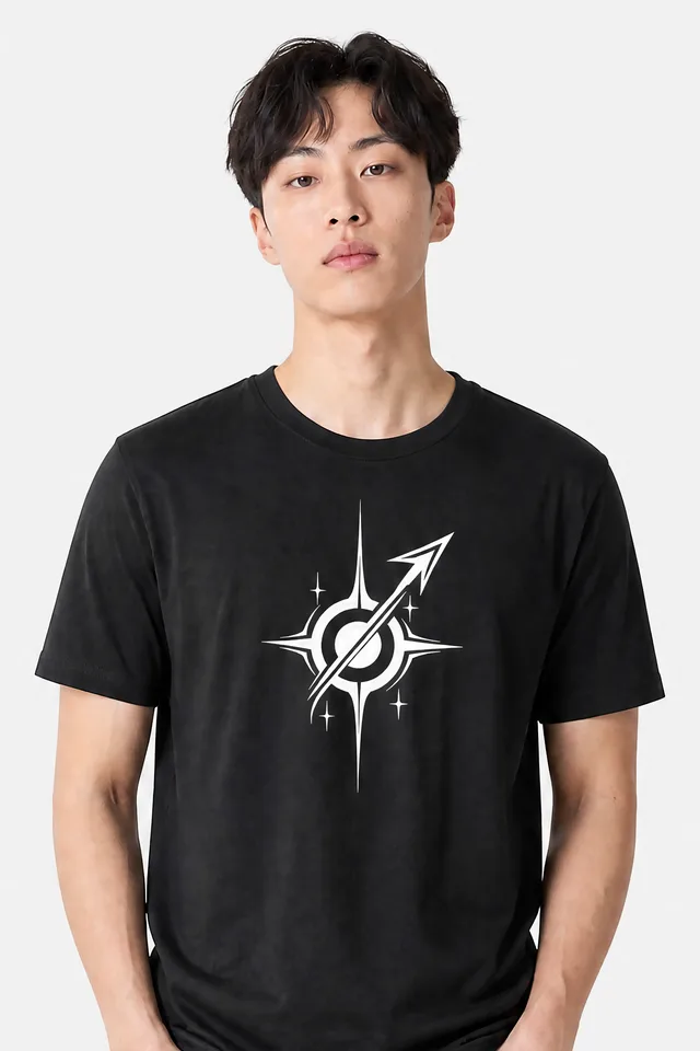 Shooting Star Sigil Tee on model