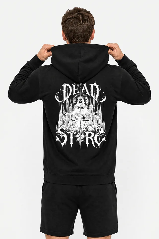 Ascension Hoodie on model