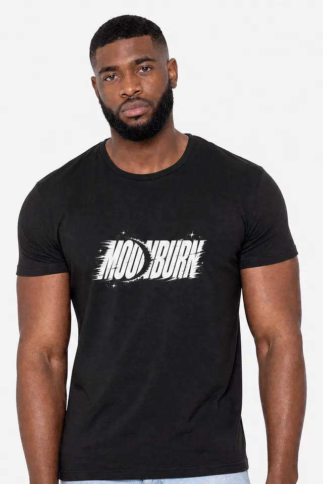 MOONBURN Tee on model
