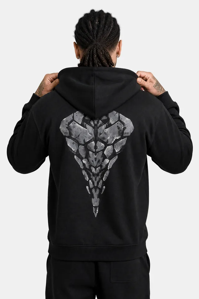 Pressure Suit 29 Hoodie on model