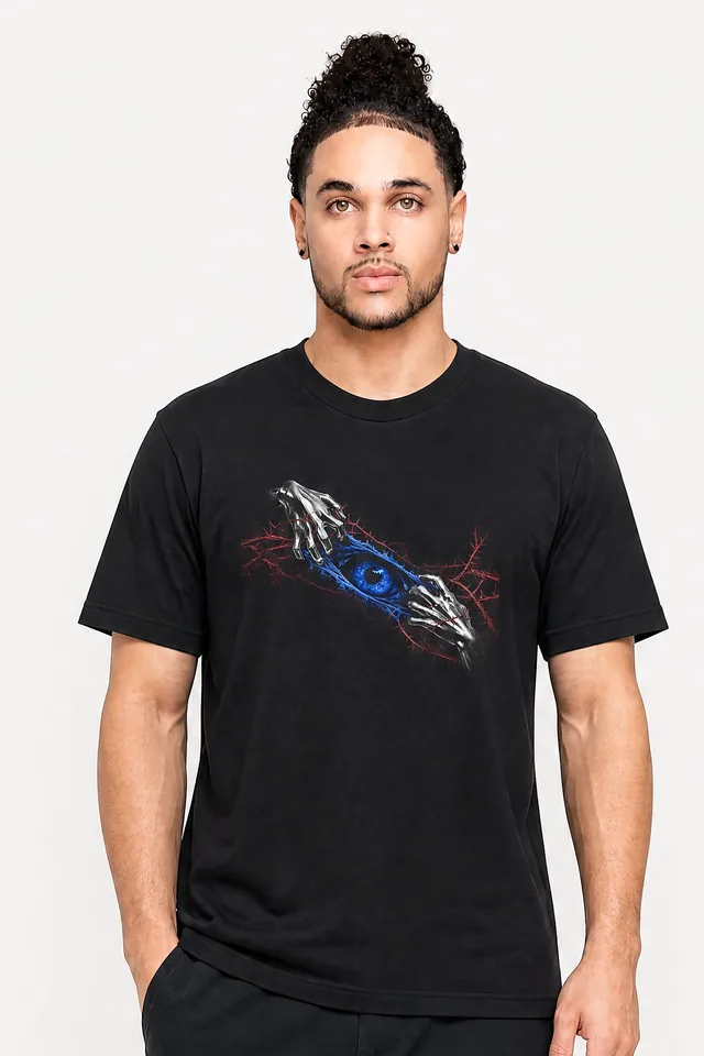 Sovereign Nerve Tee on model