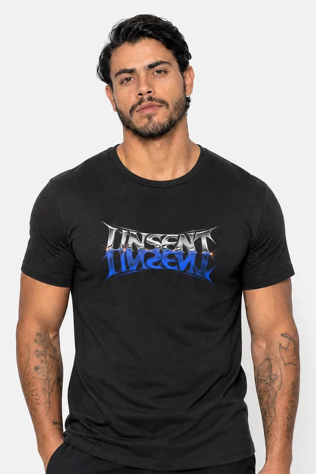 UNSENT Tee on model