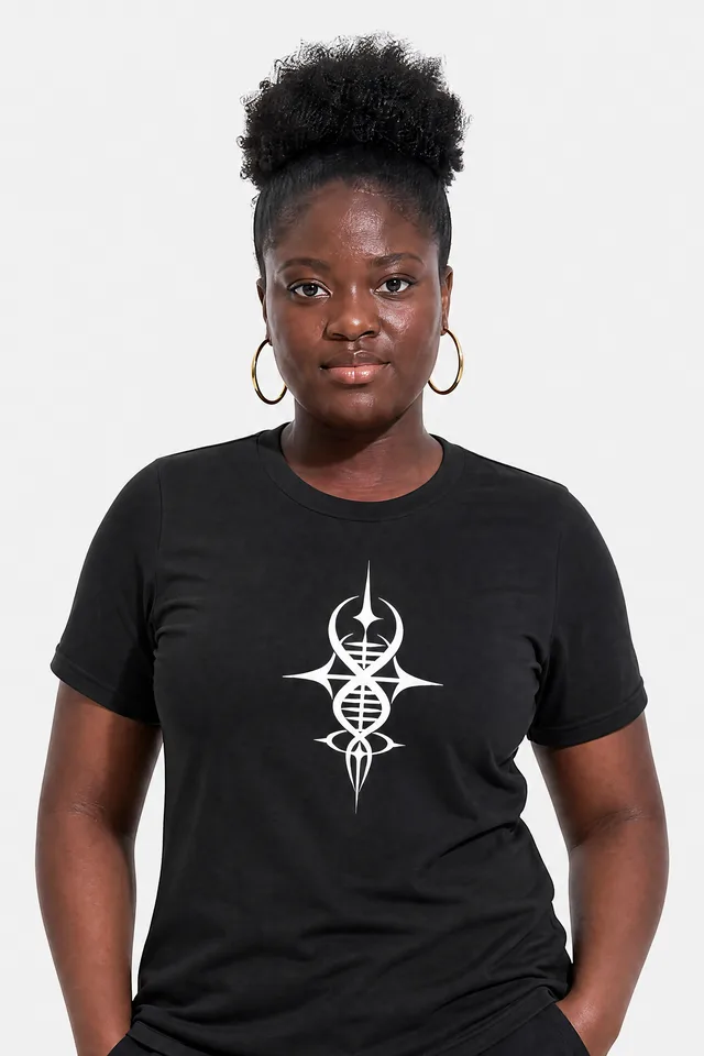 Helix Sigil Tee on model