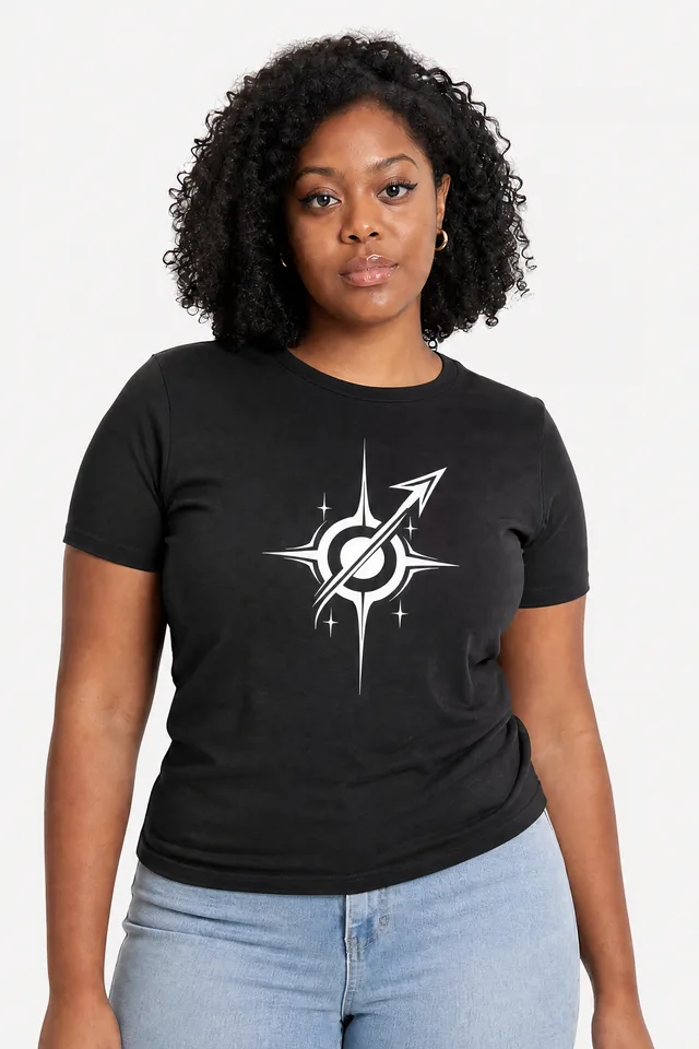 Shooting Star Sigil Tee on model
