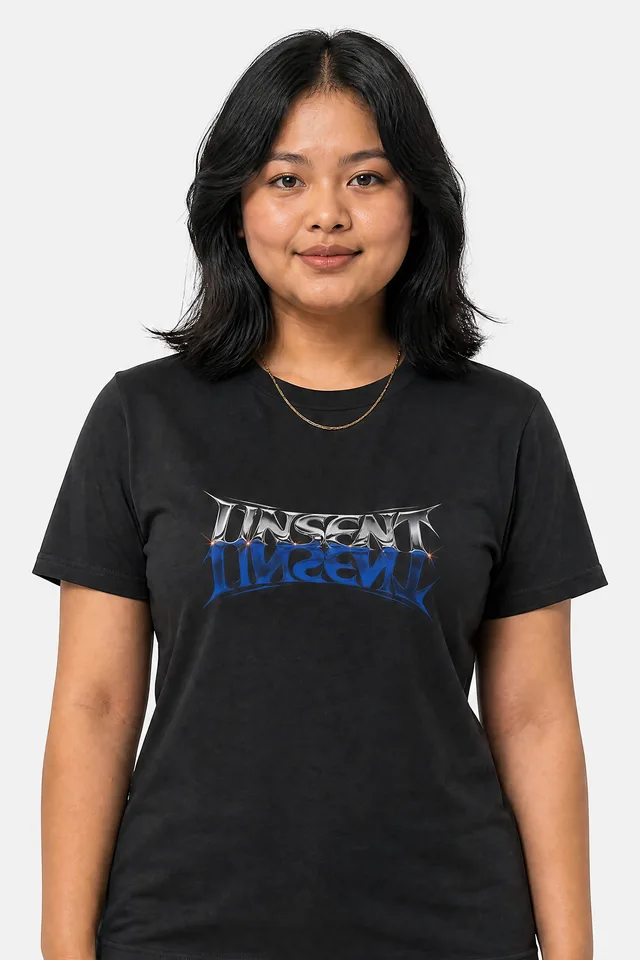 UNSENT Tee on model