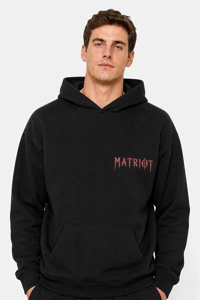 MATRIOT Ritual Hoodie on model
