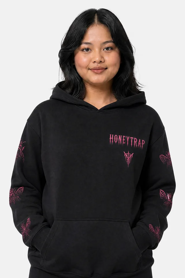 Honeytrap Trap Hoodie on model