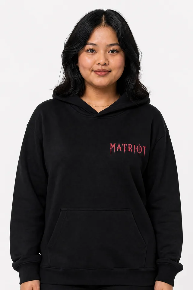 MATRIOT Ritual Hoodie on model